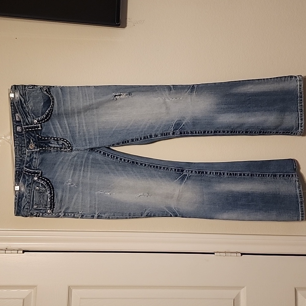 Miss Me jeans size 31 easy boot jeans